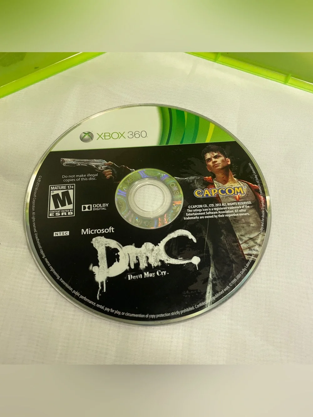 DMC: Devil May Cry (Microsoft Xbox 360, 2013) Disc Only Tested & Works VideoGame